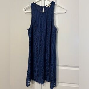 Blue dress